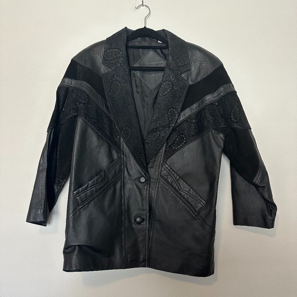 Preston & York Vintage Leather Coat